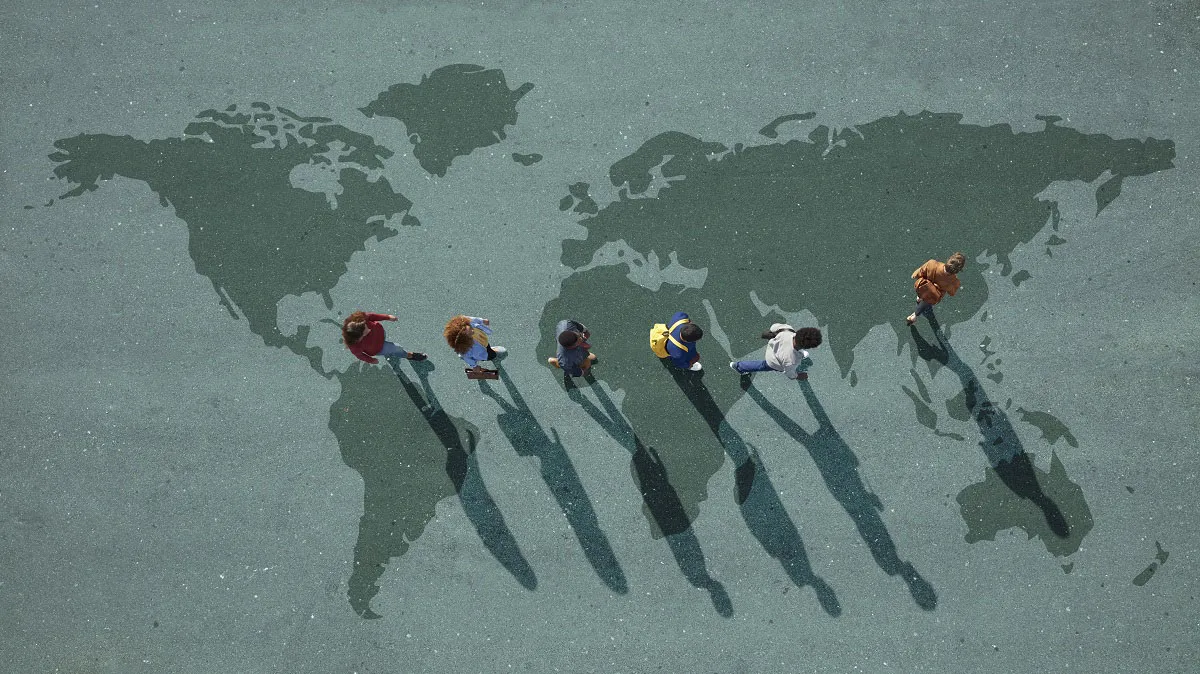 People moving abroad